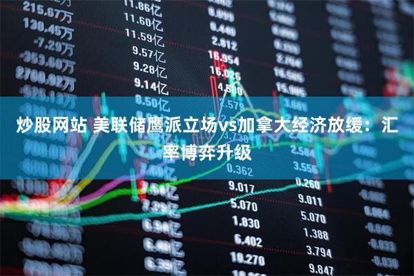 炒股网站 美联储鹰派立场vs加拿大经济放缓：汇率博弈升级